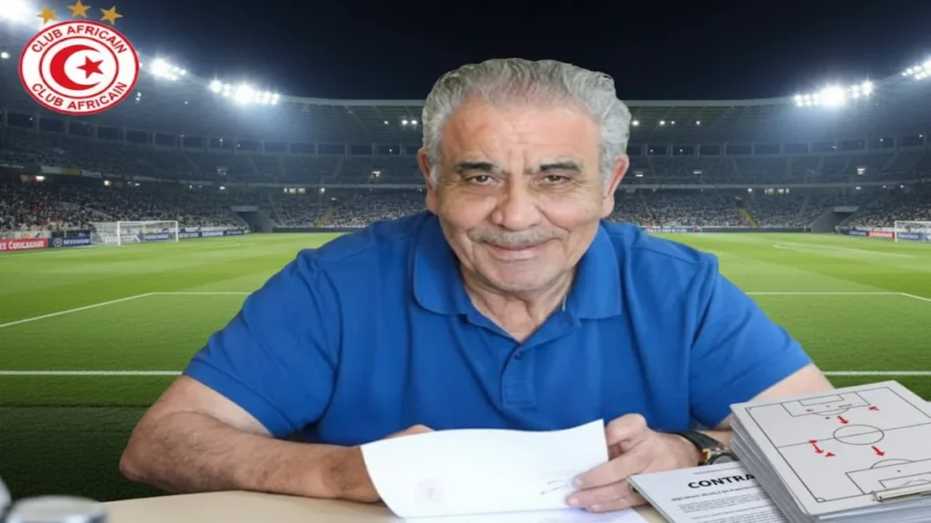 فوزي البنزرتي مدرب النادي الافريقي