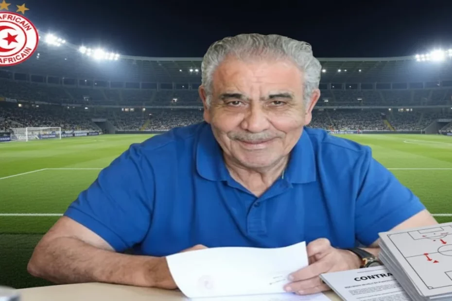 فوزي البنزرتي مدرب النادي الافريقي