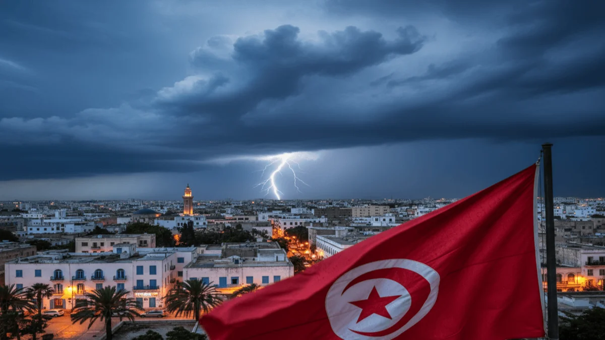 Tunisie : Fortes pluies attendues durant la seconde quinzaine d'octobre 2025 Tunisie : Fortes pluies attendues durant la seconde quinzaine d'octobre 2025