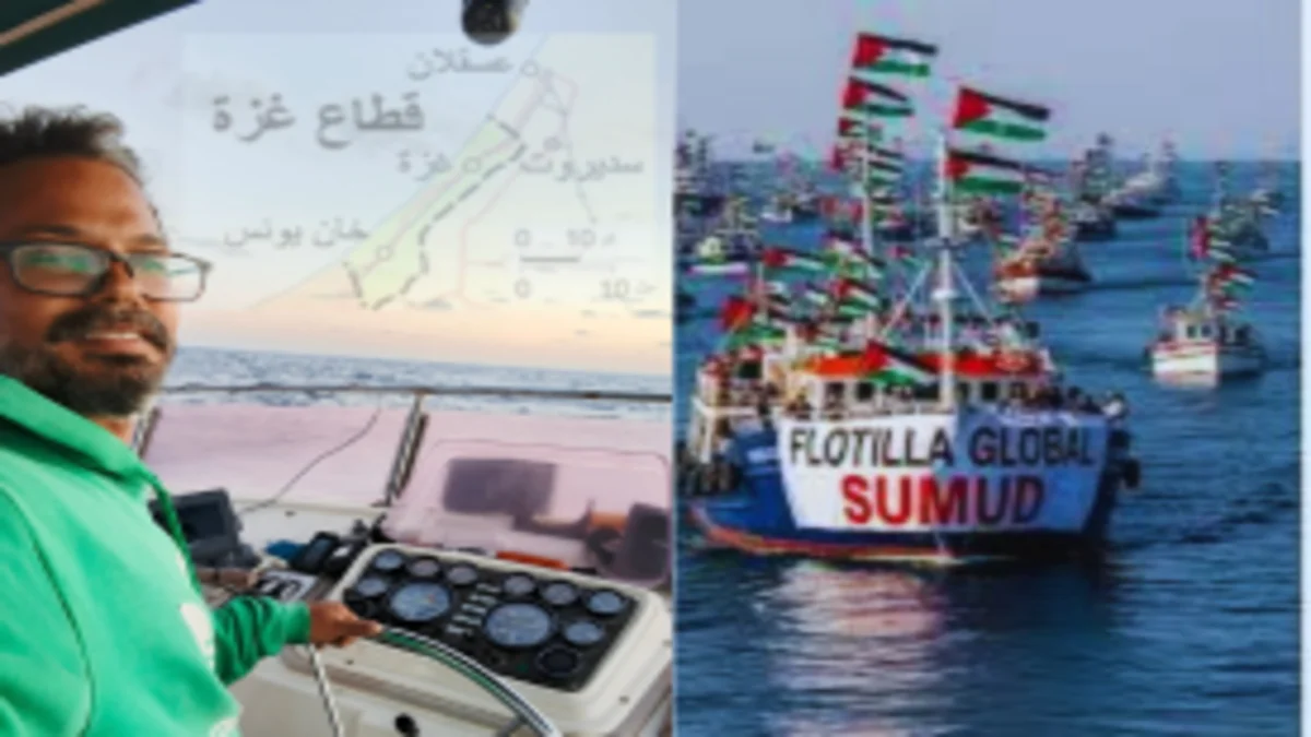 Urgence en Méditerranée : La « Flottille de la Résistance » à 100 milles de Gaza sous haute surveillance