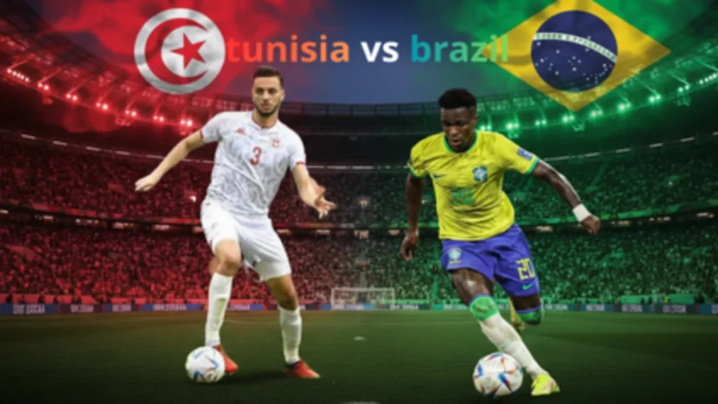 لقاء من الوزن الثقيل تونس و البرازيل