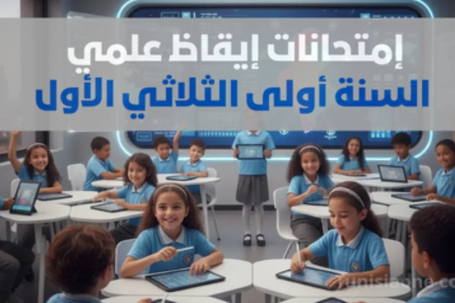 امتحانات الايقاظ العلمي السنة اولى الثلاثي الاول