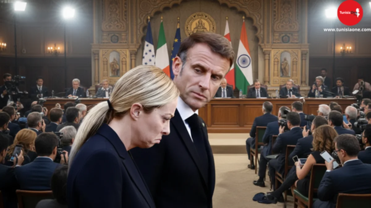 Macron Rebukes Meloni’s "Interference" in French Affairs Following Lyon Tragedy Macron Rebukes Meloni’s "Interference" in French Affairs Following Lyon Tragedy