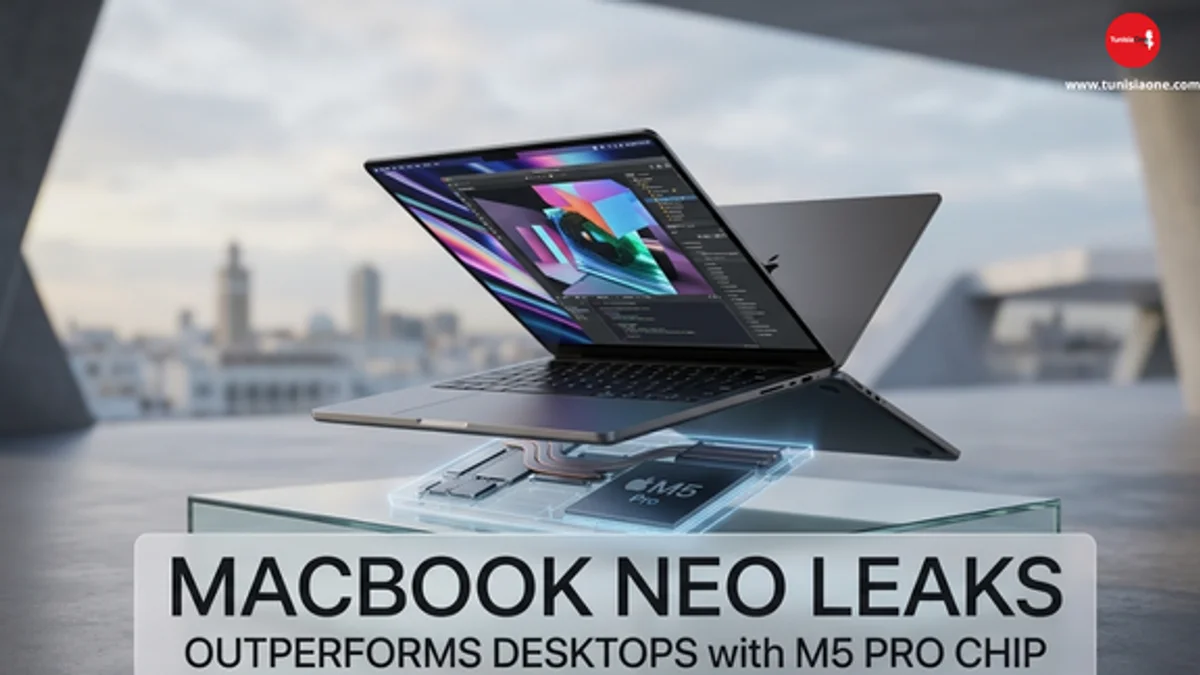 MacBook Neo Leaks: Laptop Power That Outperforms Desktops صور توضيحة لحواسيب ابل الجديدة